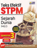 [TOPBOOKS Ilmu Bakti] Teks Efektif STPM Sejarah Dunia Semester 3 (2026)