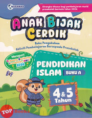 [TOPBOOKS Nusamas Kids] Anak Bijak Cerdik Pendidikan Islam Buku A 4 & 5 Tahun (2026)