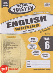 [TOPBOOKS Ilmu Didik] Modul Tuisyen Edisi Baharu English CEFR Aligned Writing Year 6 KSSR Semakan (2026)