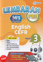 [TOPBOOKS Nusamas] Lembaran PBD English CEFR Year 3 (2026)
