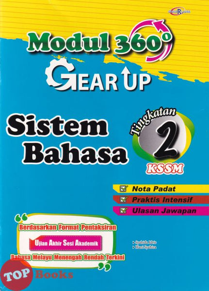 [TOPBOOKS Cemerlang] Modul 360 Gear Up Sistem Bahasa Tingkatan 2 KSSM (2026)