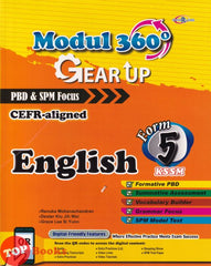 [TOPBOOKS Cemerlang] Modul 360 Gear Up CEFR Aligned English Form 5 KSSM (2026)