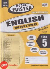 [TOPBOOKS Ilmu Didik] Modul Tuisyen Edisi Baharu English CEFR Aligned Writing Year 5 KSSR Semakan (2026)