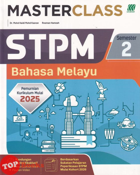 [TOPBOOKS Sasbadi] Masterclass STPM Bahasa Melayu Semester 2 (2026)