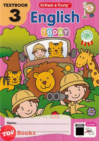 [TOPBOOKS Kohwai Kids] English Today Textbook 3 KSPK