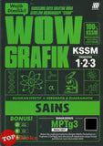 [TOPBOOKS Sasbadi] Wow Grafik UASA Sains Tingkatan 1.2.3 KSSM (2026)