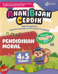 [TOPBOOKS Nusamas Kids] Anak Bijak Cerdik Pendidikan Moral 4 & 5 Tahun (2026)