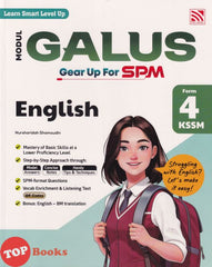 [TOPBOOKS Pelangi] Modul Galus Gear Up For SPM English Form 4 KSSM (2026)