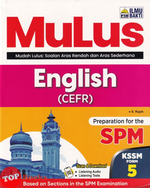 [TOPBOOKS Ilmu Bakti] MuLus SPM English CEFR Form 5 KSSM (2026)