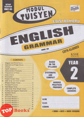 [TOPBOOKS Ilmu Didik] Modul Tuisyen Edisi Baharu English CEFR Aligned  Grammar Year 2 KSSR Semakan (2026)