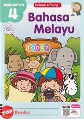 [TOPBOOKS Kohwai Kids] Bahasa Melayu Today Buku Aktiviti 4 KSPK