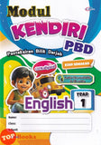 [TOPBOOKS Cemerlang] Modul Kendiri PBD English CEFR Aligned Year 1 KSSR Semakan (2026)