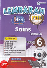 [TOPBOOKS Nusamas] Lembaran PBD Sains Tahun 6 Dwibahasa (2026)