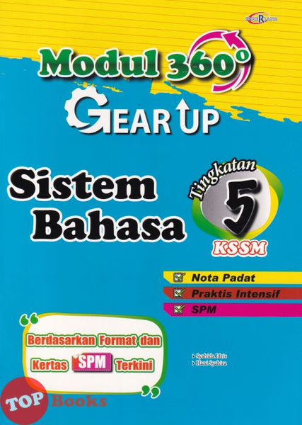 [TOPBOOKS Cemerlang] Modul 360 Gear Up Sistem Bahasa Tingkatan 5 KSSM (2026)