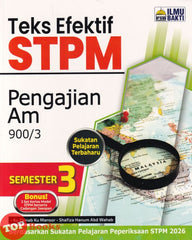 [TOPBOOKS Ilmu Bakti] Teks Efektif STPM Pengajian Am Semester 3 (2026)