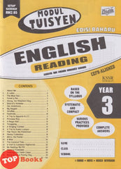 [TOPBOOKS Ilmu Didik] Modul Tuisyen Edisi Baharu English CEFR Aligned  Reading Year 3 KSSR Semakan (2026)