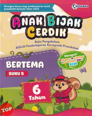 [TOPBOOKS Nusamas Kids] Anak Bijak Cerdik Bertema Buku B 6 Tahun (2026)