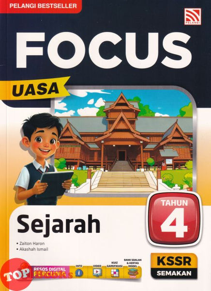 [TOPBOOKS Pelangi] Focus UASA Sejarah Tahun 4 KSSR Semakan (2026)