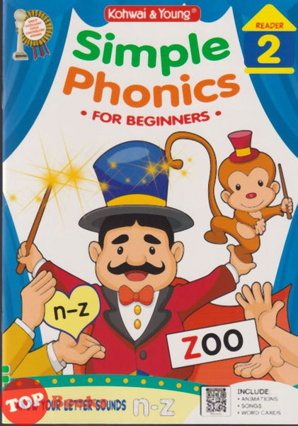 [TOPBOOKS Kohwai Kids] Simple Phonics For Beginners Reader 2 KSPK