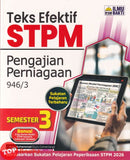 [TOPBOOKS Ilmu Bakti] Teks Efektif STPM Pengajian Perniagaan Semester 3 (2026)