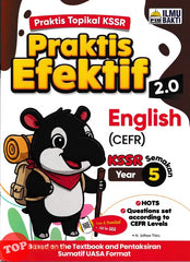 [TOPBOOKS Ilmu Bakti] Praktis Efektif 2.0 English CEFR Year 5 KSSR Semakan (2026)