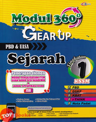 [TOPBOOKS Cemerlang] Modul 360 Gear Up Sejarah Tingkatan 1 KSSM (2026)