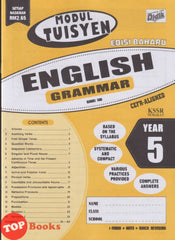 [TOPBOOKS Ilmu Didik] Modul Tuisyen Edisi Baharu English CEFR Aligned  Grammar Year 5 KSSR Semakan (2026)