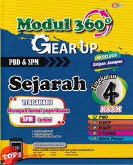 [TOPBOOKS Cemerlang] Modul 360 Gear Up Sejarah Tingkatan 4 KSSM (2026)
