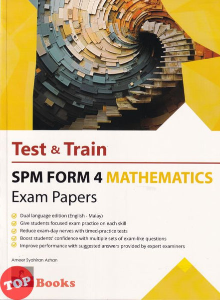 [TOPBOOKS SAP) Test & Train SPM Exam Papers Mathematics Form 4 DLP (2026)