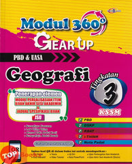 [TOPBOOKS Cemerlang] Modul 360 Gear Up Geografi Tingkatan 3 KSSM (2026)