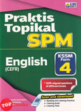 [TOPBOOKS Ilmu Bakti] Praktis Topikal SPM English CEFR Form 4 KSSM (2026)