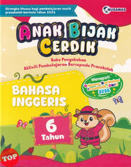[TOPBOOKS Nusamas Kids] Anak Bijak Cerdik Bahasa Inggeris 6 Tahun (2026)