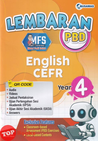 [TOPBOOKS Nusamas] Lembaran PBD English CEFR Year 4 (2026)