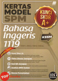 [TOPBOOKS Sasbadi] Kertas Model SPM Kunci Skor A+ Bahasa Inggeris 1119 CEFR-Aligned KSSM (2026)
