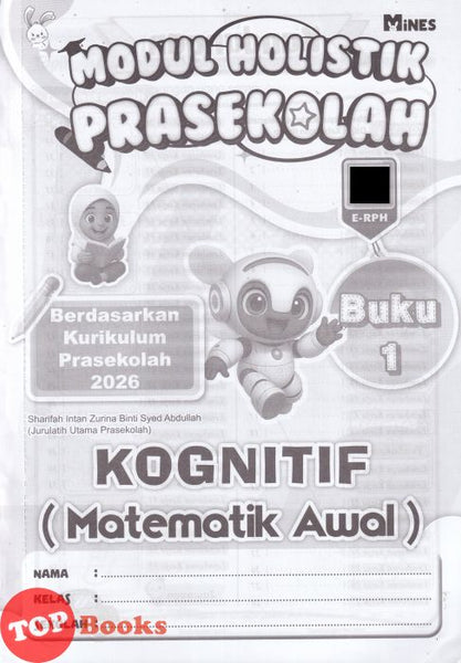 [TOPBOOKS Mines Kids] Modul Holistik Prasekolah Kognitif Matematik Awal Buku 1