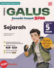 [TOPBOOKS Pelangi] Modul Galus Bersedia Tempuh SPM Sejarah Tingkatan 5 KSSM (2026)