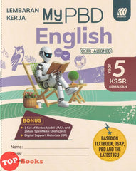 [TOPBOOKS Sasbadi] Lembaran Kerja MyPBD English CEFR Aligned Year 5 KSSR Semakan (2026)