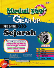 [TOPBOOKS Cemerlang] Modul 360 Gear Up Sejarah Tingkatan 3 KSSM (2026)