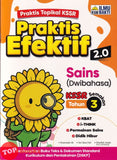 [TOPBOOKS Ilmu Bakti] Praktis Efektif 2.0 Sains Tahun 3 KSSR Semakan Dwibahasa (2026)
