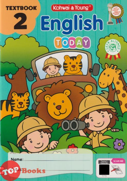 [TOPBOOKS Kohwai Kids] English Today Textbook 2 KSPK