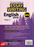 [TOPBOOKS Ilmu Bakti] Simple Guide To Essay Writing English CEFR Paper 2 SPM (2026)