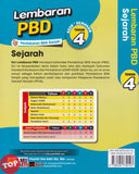 [TOPBOOKS  Ilmu Bakti] Lembaran PBD Sejarah Tahun 4 KSSR Semakan (2026)