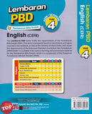 [TOPBOOKS  Ilmu Bakti] Lembaran PBD English CEFR Year 4 KSSR Semakan (2026)