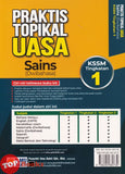[TOPBOOKS Ilmu Bakti] Praktis Topikal UASA Sains Tingkatan 1 KSSM Dwibahasa (2026)