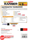[TOPBOOKS Pelangi] Ranger Revisi Cepat SPM Matematik Tambahan Tingkatan 4 5 KSSM (2026)
