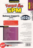[TOPBOOKS Ilmu Bakti] Kertas Model Target A+ SPM English CEFR (2026)
