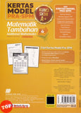 [TOPBOOKS Sasbadi] Kertas Model Pra SPM Kunci Skor A+ Matematik Tambahan Tingkatan 4 KSSM Dwibahasa  (2026)
