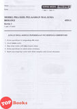 [TOPBOOKS Sasbadi] Kertas Model Pra SPM Kunci Skor A+ Biologi Tingkatan 4 KSSM Dwibahasa  (2026)