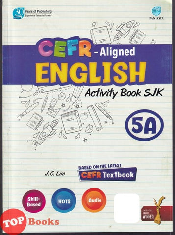 [TOPBOOKS Pan Asia] CEFR Aligned English Activity Book Year 5A SJK