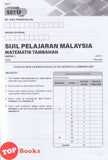 [TOPBOOKS Cemerlang] Top Fokus Kertas Model SPM Matematik Tambahan KSSM Dwibahasa (2026)